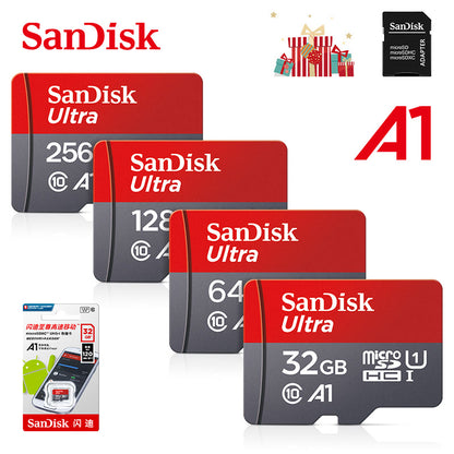 SanDisk Micro SD Card 32GB 64GB Memory Card 128GB tarjeta  A1 Ultra Micro TF Card 256GB for Phone Tablet Free Shipping