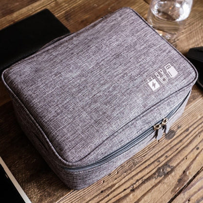 Storage Bag Organizer Waterproof Case Cable USB Gadgets Tech Pouch Digital Portable Travel Small Carrying Case