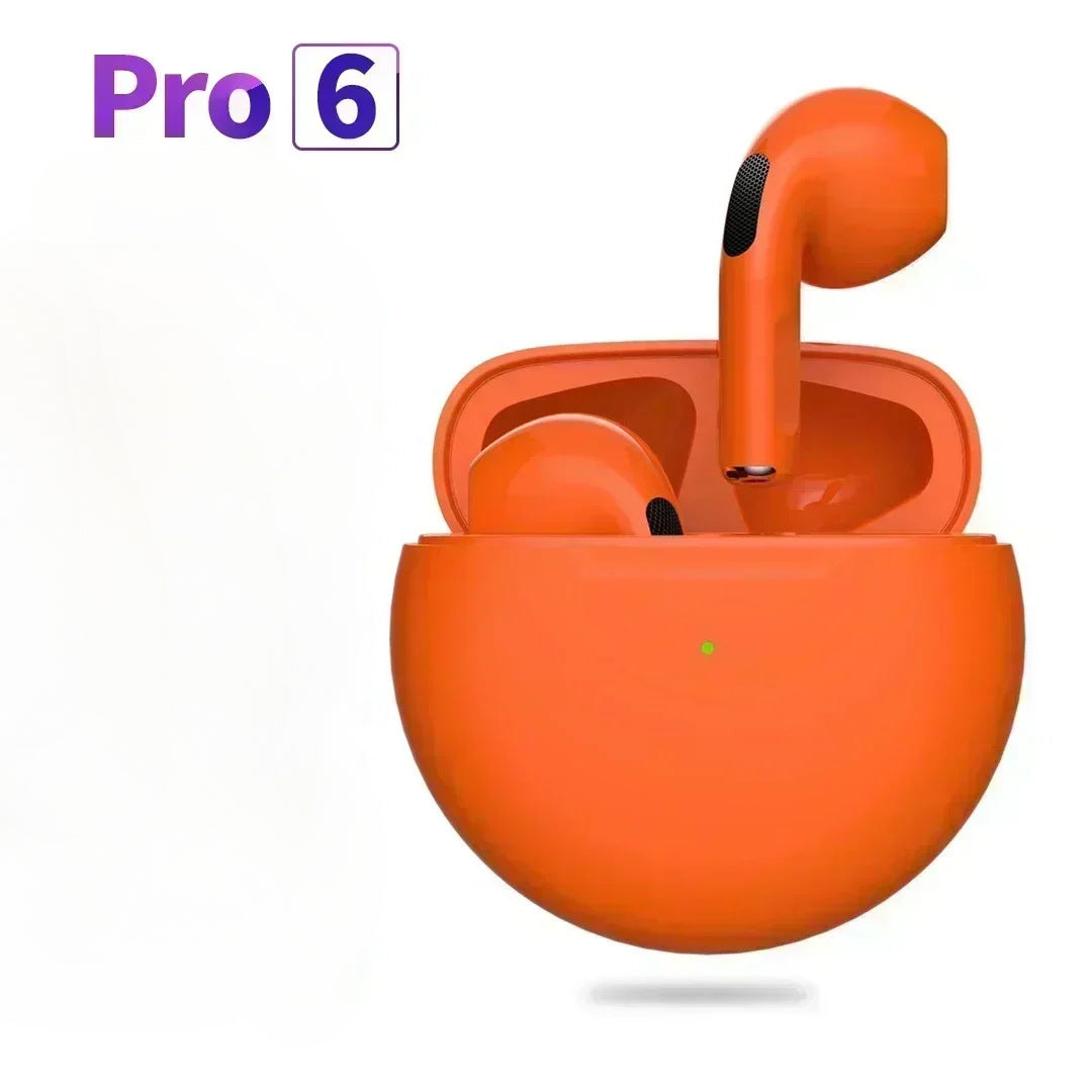 Pro6 Wireless Bluetooth Earbuds