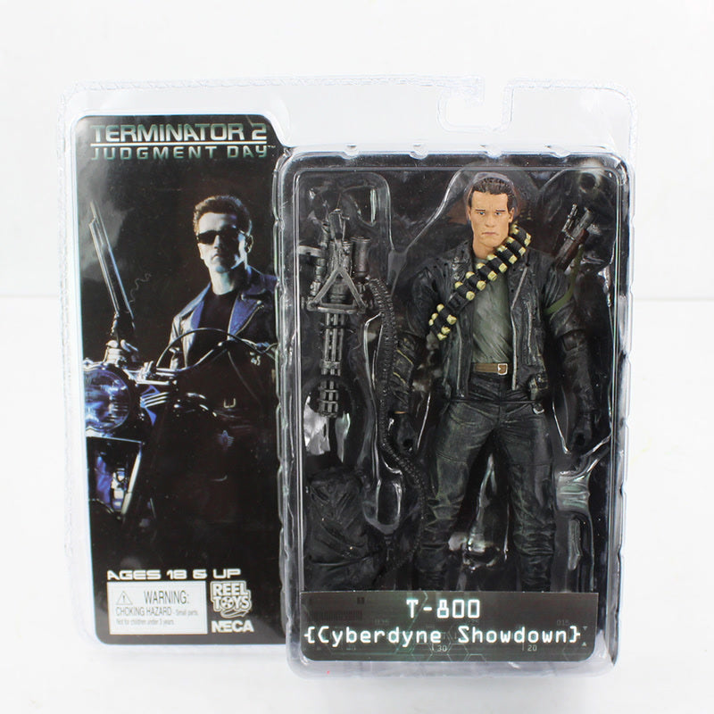 NECA The Terminator T-800 T-1000 Endoskeleton PVC Action Figure Collectible Model Toy