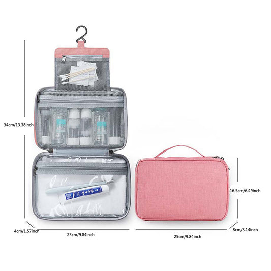 AquaTravel Toiletry Bag: Wet/Dry