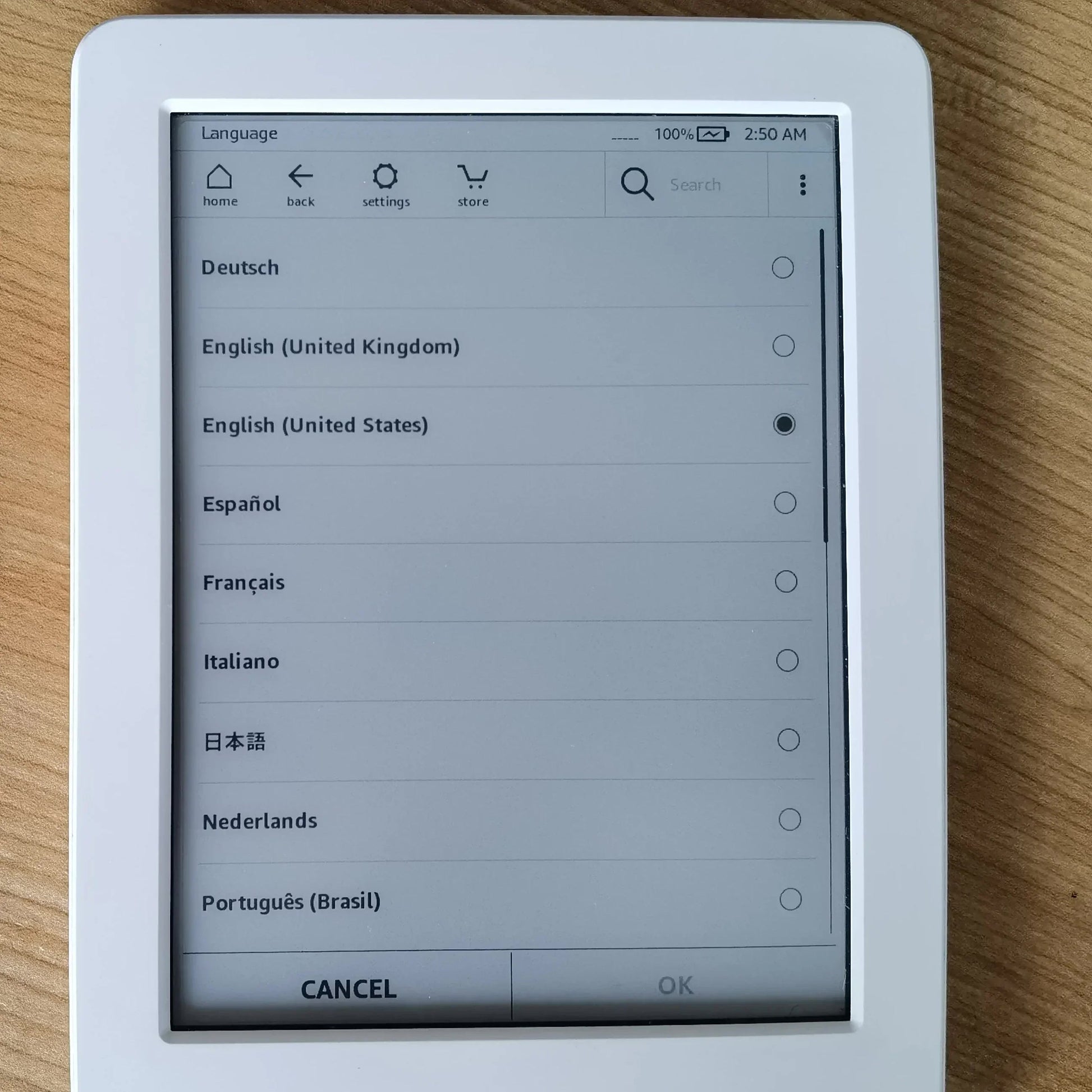 Original Kindle 6th 8th Ebook E Book Eink E-ink Reader Touch Wifi Ereader No Light Better Than Kobo E-reader