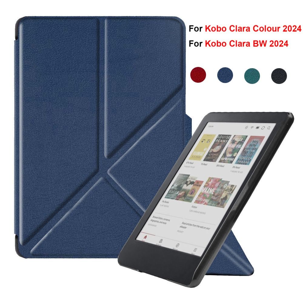 For Kobo Clara Colour BW 2024 Smart Case 6 inch e-Reader Case N367 Smart Case N365 Protective Case Auto Wake/Sleep e-Reader Case