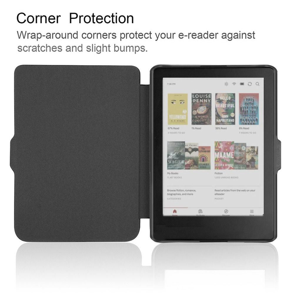 For Kobo Clara Colour BW 2024 Smart Case 6 inch e-Reader Case N367 Smart Case N365 Protective Case Auto Wake/Sleep e-Reader Case