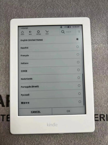 Original 6" Generation Original Kindle 8th Registerable E-Book Reader Touch Screen Ebook Without Backlight E-ink Ink Scree