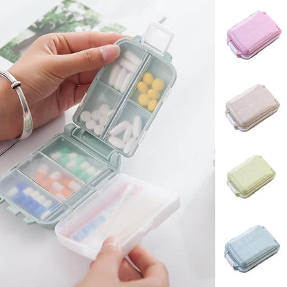 1Pc Portable Mini Pill Box Medical Kits Vitamin Pills Box Storage Box Pill Container Health Travel Supplies