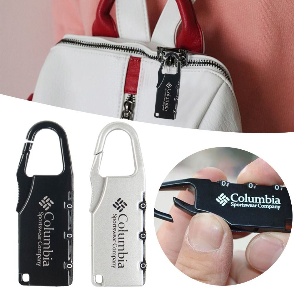 Alloy Combination Code Number Lock Padlock Luggage Lock For Zipper Bag Backpack Handbag Drawer Cabinet Luggage Lock Tools