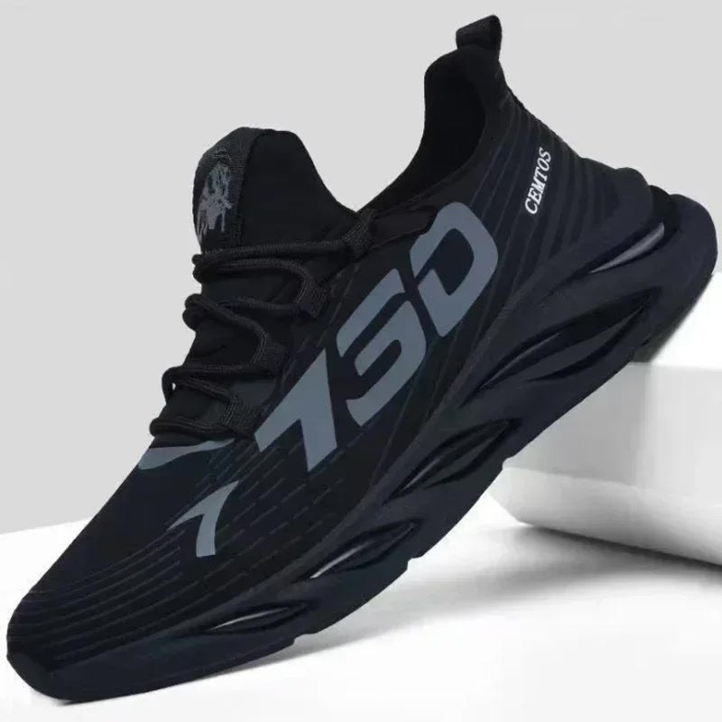 Men's casual light mesh sports shoes summer breathable cool running shoes fashion soft sole comfortable non slip male's sneakers