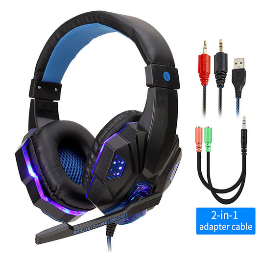 Pro LED Wired Gaming Headset