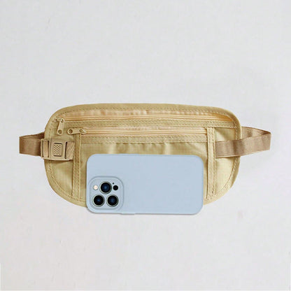 Invisible Travel Waist Packs Pouch for Passport Money Belt Bag Hidden Security Wallet Men Travel Bag Chest Pack Money Waist Bag