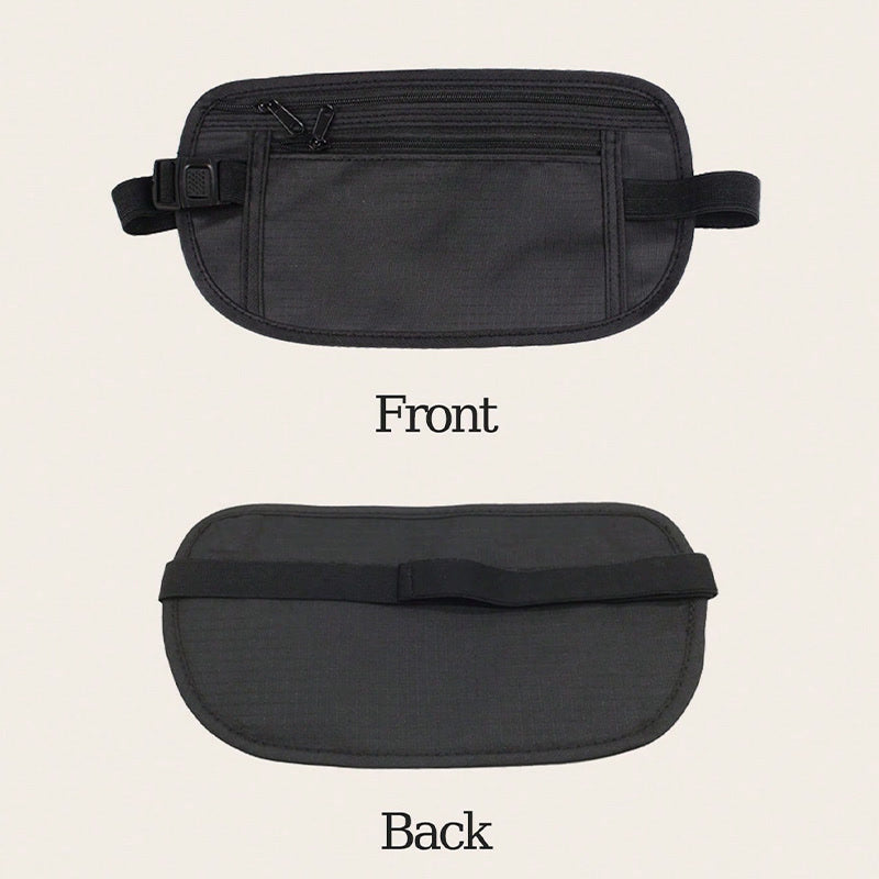 Invisible Travel Waist Packs Pouch for Passport Money Belt Bag Hidden Security Wallet Men Travel Bag Chest Pack Money Waist Bag