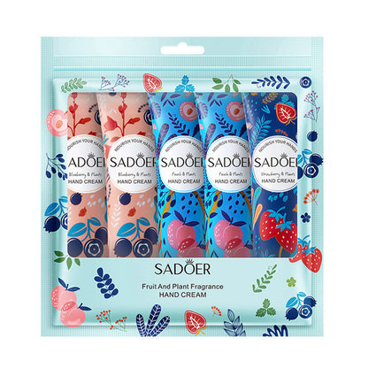 SADOER Fruit Hand Cream Set (5pcs)