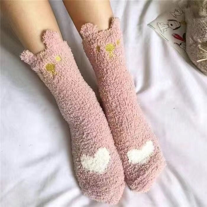 6-1 Plush Winter Socks