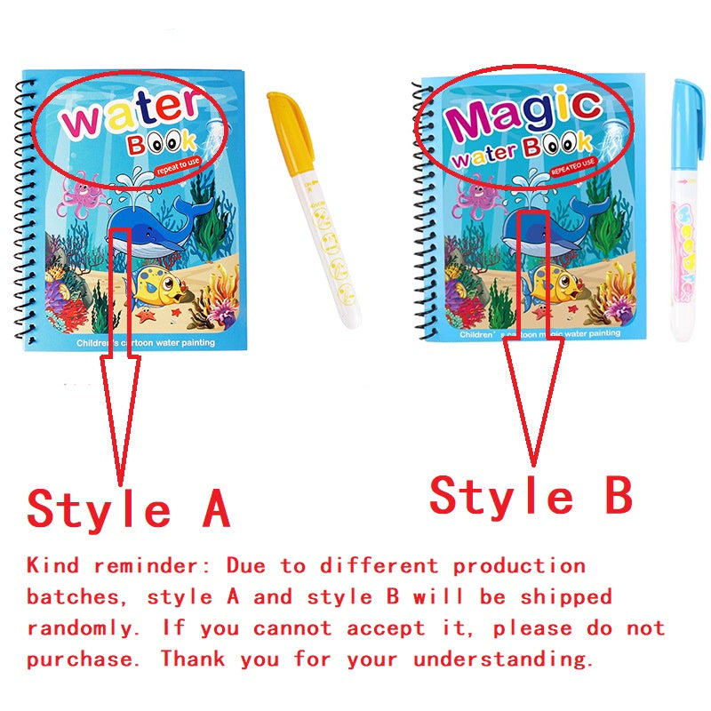 NEW Kids Magic Water Drawing Books Coloring Books Painting Toys for Kids Birthday Christmas New Year Gift for Boys and Girls