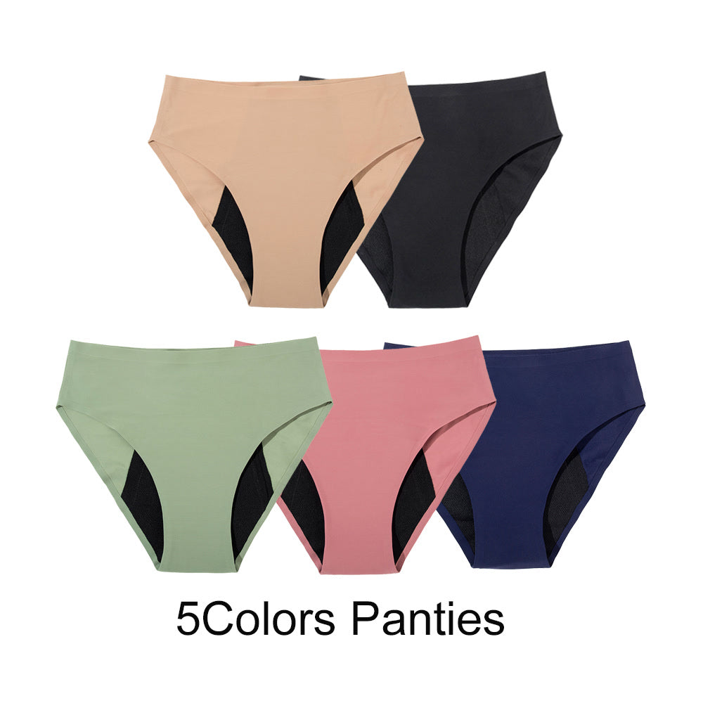 Heavy Flow Seamless Period Underwear Women Panties Menstrual Pants Sexy Leak Proof Asorbent Undies Incontinence Dropshipping