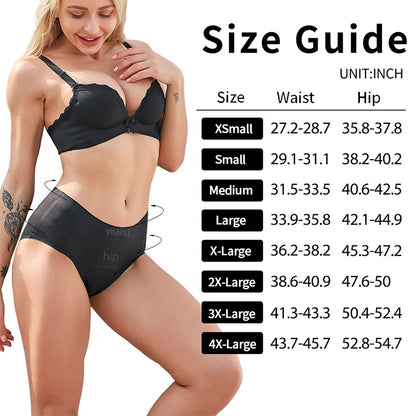 Heavy Flow Seamless Period Underwear Women Panties Menstrual Pants Sexy Leak Proof Asorbent Undies Incontinence Dropshipping