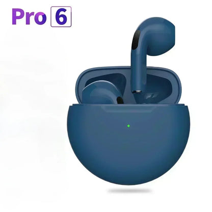 Pro6 Wireless Bluetooth Earbuds