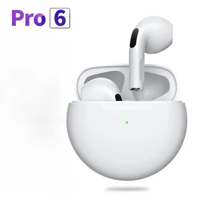 Pro6 Wireless Bluetooth Earbuds