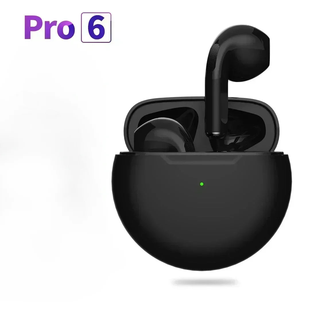 Pro6 Wireless Bluetooth Earbuds