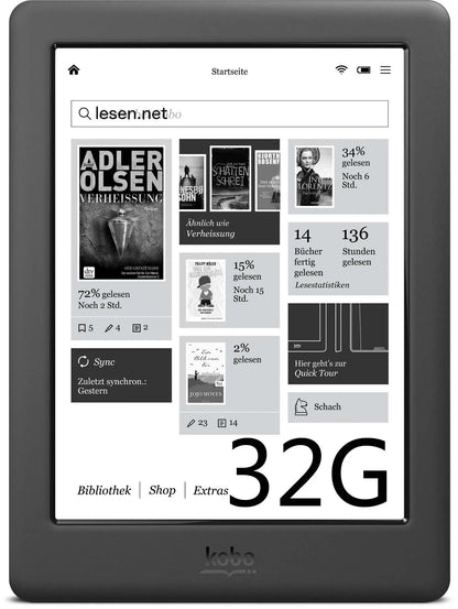 KOBO Glo HD E-reader (6")