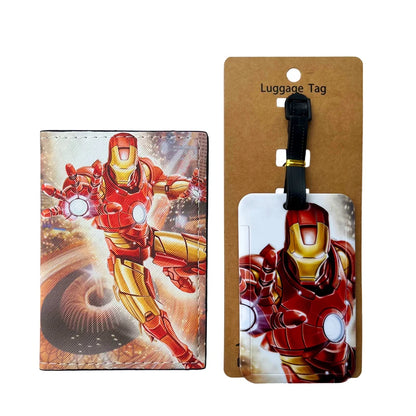 Superheroes Passport & Tag Set