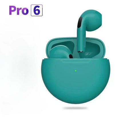 Pro6 Wireless Bluetooth Earbuds