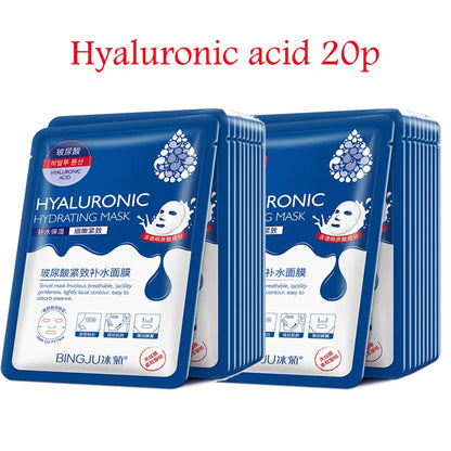 Hyaluronic Acid Face Masks (20ct)