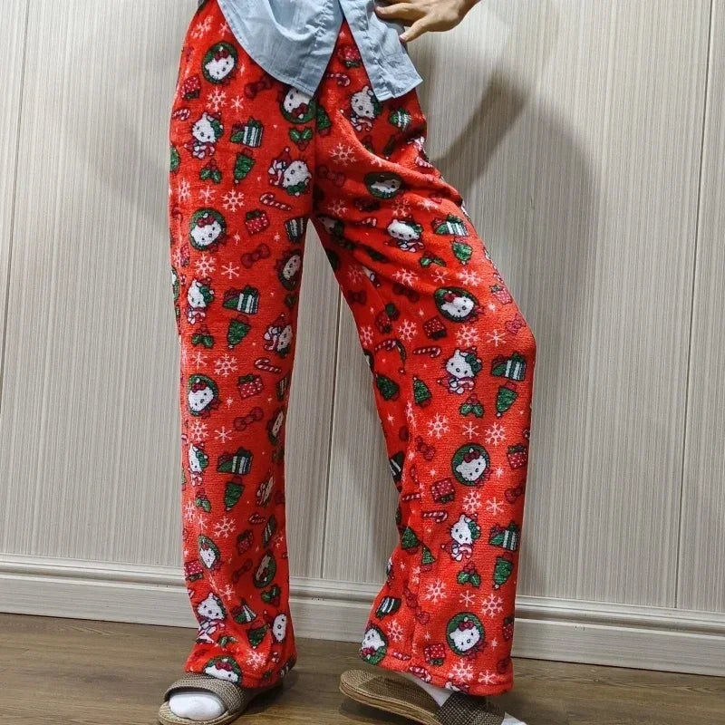 Hello Kitty Flannel Pajamas (Women's)