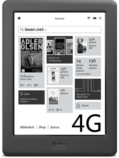 KOBO Glo HD E-reader (6")