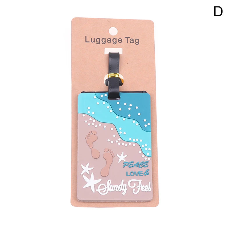 Hawaii Beach Luggage Tag